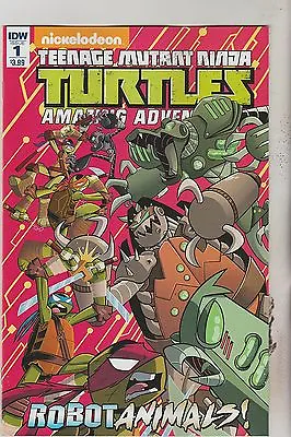Buy Idw Comics Teenage Mutant Ninja Turtles Adventures Robot Animals #1 1st Prnt  Nm • 4.65£