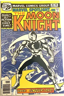 Buy Marvel Spotlight # 28. Moon Knight. 1st Series. Key Solo Appearance. June 1976. • 89.99£