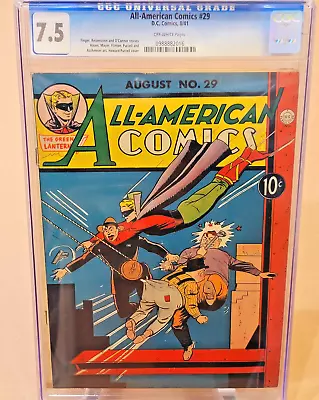 Buy ALL-AMERICAN COMICS #29 (DC: 1941) Green Lantern Red Tornado CGC 7.5 (VF-) • 1,807.08£