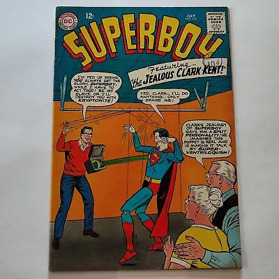 Buy Superboy #122 - DC 1965 - Jealous Clark Kent • 16.99£