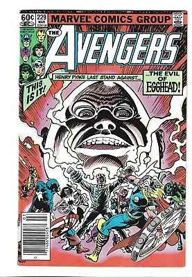 Buy Avengers #229 (Marvel Comics) Newsstand Edition • 2.40£