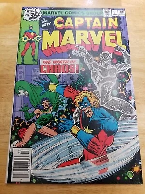Buy Captain Marvel 61 VF + Marvel 1979 Vs Chaos! High Grade • 7.19£