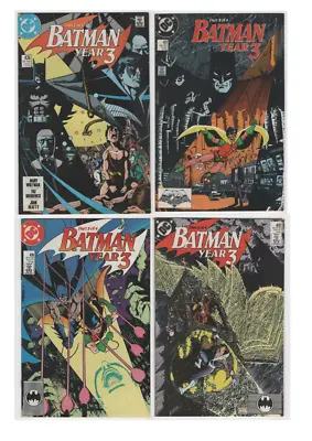 Buy Vtg. BATMAN Year 3 (#436-439) Tim Drake/ROBIN ORIGIN Key Issues: 4 Book LOT *NM • 28.14£