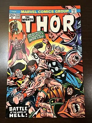 Buy Thor #222: “Before The Gates Of He’ll!” MVS Intact, Marvel 1974 VF- • 8.79£