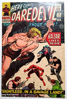 Buy Daredevil 12 Jan/1966 1st Appearance Of Plunderer, 1st Kirby/Romita Art FN • 44.17£