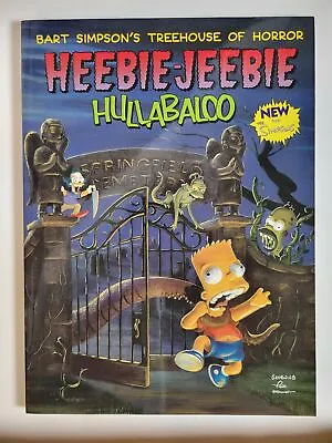 Buy BART SIMPSON'S TREEHOUSE Of HORROR HEEBIE-JEEBIE HULLABALOO (VF+) 1999 1st Ed • 15.93£