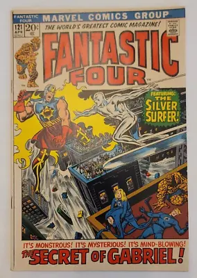 Buy Fantastic Four #121 Death Of Air-Walker Silver Surfer Stan Lee Marvel 1972 • 47.97£