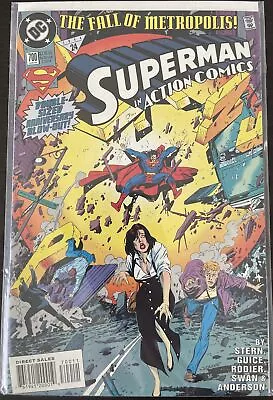 Buy Action Comics # 700 (1994) Superman In DC Comics Double Sized Anniversary • 1.60£