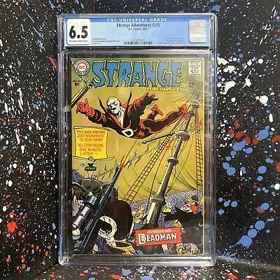 Buy Strange Adventures #205 (Oct 1967, DC) 1st APPEARANCE DEADMAN - CGC GRADED 6.5 • 434.83£