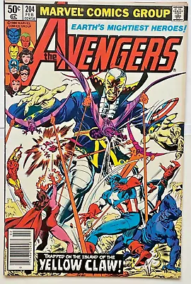 Buy Avengers #204, 205, 215, 216 **FOUR COMIC LOT** -MARVEL COMICS  -1980 • 5.46£