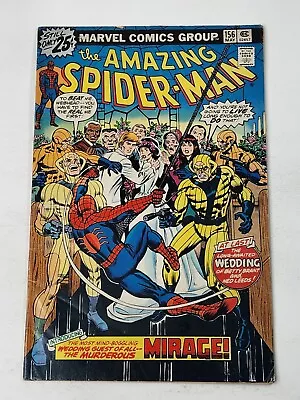 Buy Amazing Spider-Man 156 1st App Mirage Len Wein Ross Andru Bronze Age 1976 W/ MVS • 15.80£