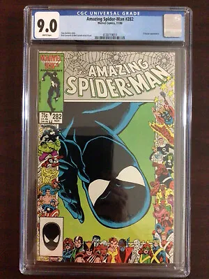 Buy CGC 9.0 Amazing Spider-Man 282 25th Anniversary Cover X-Factor White Pages • 39.98£