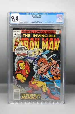 Buy CGC 9.4  Marvel Comics IRON MAN #109 John Byrne JACK OF HEARTS Crimson Dynamo +! • 120.64£