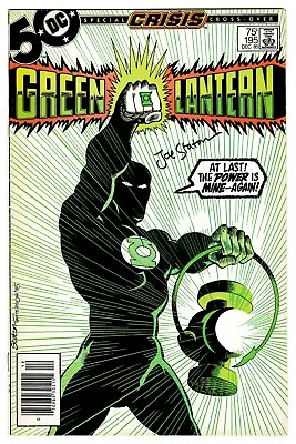 Buy Green Lantern #195 Newsstand Variant FN Signed W/COA Joe Staton 1985 DC Comics • 54.34£