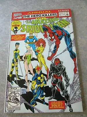 Buy Amazing Spider-man Annual #26, 1992, Marvel Nm+ 9.6, White, New Warriors Venom! • 10.27£