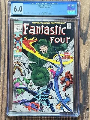 Buy Fantastic Four #83 Cgc 6.0 Inhumans Appearance • 67.02£