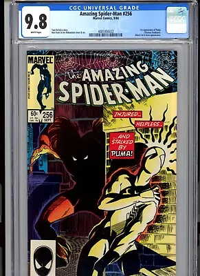 Buy CGC 9.8 Amazing Spider-Man #256 1st App Of Puma - Black Cat Appearance • 220.17£