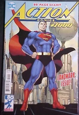 Buy Action Comics #1000! 80-page Giant! Jim Lee Cover! Nm 2018 Dc Comics • 6.32£