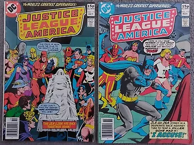 Buy Justice League 171/172. 2 Bronze Age Comics. JSA Team. Death Of Mr Terrific • 7£