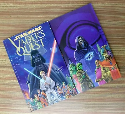 Buy Star Wars_Vader's Quest_Graphic Novel_Fold Out Poster_70s Cult Film_Sci Fi_VG • 10£