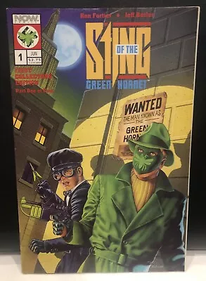 Buy STING OF THE GREEN HORNET #1 Comic WITH POSTER Now Comics • 8.01£