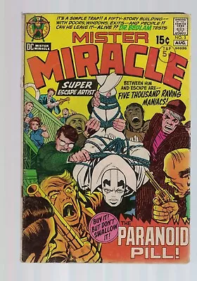 Buy Dc Comics Mister Miracle No. 3 August 1971 15c USA • 24.99£
