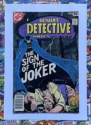 Buy Detective Comics #476 - Apr 1978 - Joker Appearance! - Fn/vfn (7.0) Cents Copy! • 29.99£