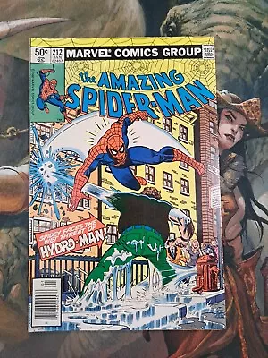 Buy Amazing Spider-man #212 Hydro-man 1st Appearance *1981*  • 27.98£