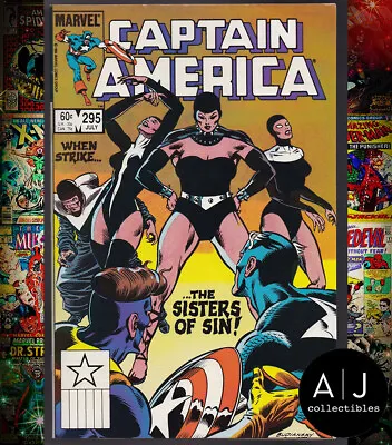 Buy Captain America #295 VF+ 8.5 (Marvel)  • 7.92£