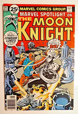 Buy 1976 Marvel Comics - SPOTLIGHT ON THE MOON KNIGHT - Comic Book - Aug # 29 • 23.32£
