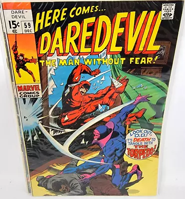 Buy Daredevil #59 Crime-wave 1st Appearance *1969* 6.0 • 11.82£