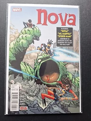 Buy Nova #4 - Fantastic Four Homage Cover, 2016, Marvel Comic • 2£