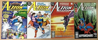 Buy Action Comics Issues 596, 597, 598 & 599 By John Byrne • 14£