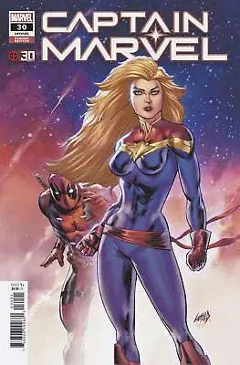 Buy Captain Marvel #30 Liefeld Deadpool 30th Variant (21/07/2021) • 3.85£