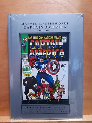 Buy Marvel Masterworks Captain America Volume 2 - Hardcover • 70£