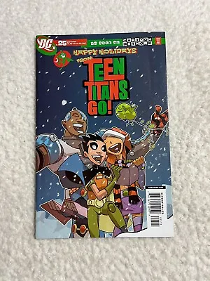 Buy Teen Titans Go #25 Christmas DC Comics 2006 Cartoon Network Low Print • 23.71£