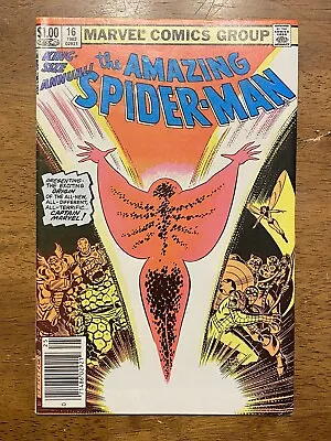 Buy 1982 Amazing Spider-Man Annual #16, 1st App Of Monica Rambeau, Captain Marvel • 39.42£