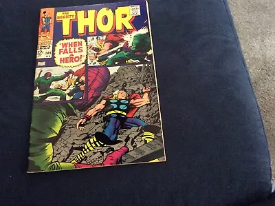 Buy The Mighty Thor. Marvel. Number 149. Feb 1968. Very Good. Punch Hole. Top Left S • 6.99£