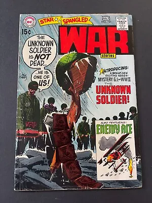 Buy Star Spangled War Stories #151 - 1st App Of The Unknown Soldier (DC, 1970) Fine • 81.63£