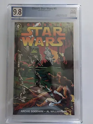 Buy Classic Star Wars #1 PGX 9.8 White Pages 1992 Dark Horse • 75.11£