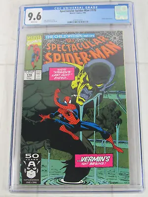 Buy The Spectacular Spider-Man #178 CGC 9.6 WP July 1991 Marvel Comics 4261572003 • 60.54£
