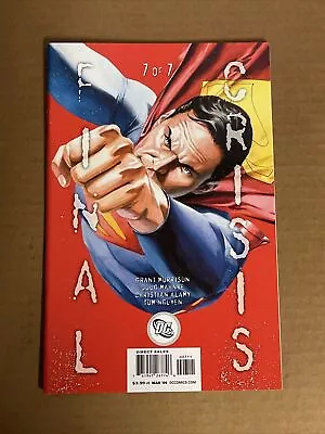 Buy Final Crisis #7 Jones Variant First Print Dc Comics (2009) Calvin Ellis Superman • 15.77£