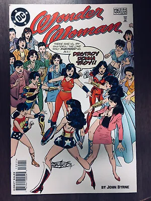 Buy Wonder Woman 135 Fragments Donna Troy Flash JSA Wally West John Byrne NR (I) • 5.94£