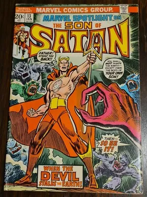 Buy Marvel Spotlight #13 - Son Of Satan - Origin 1st Print • 19.99£