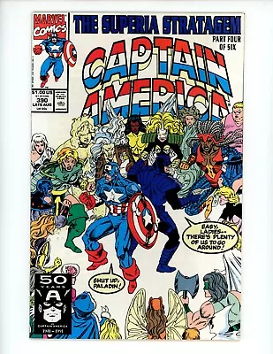 Buy Captain America #390 Comic Book 1991 VF/NM Mark Gruenwald Ron Lim Marvel • 3.17£