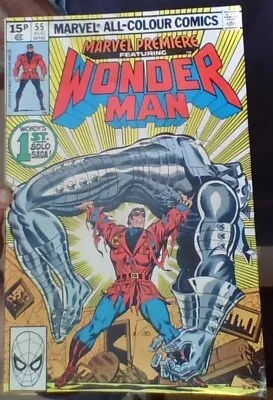Buy Marvel Premiere Featuring Wonder Man #55 August 1980 • 8.50£