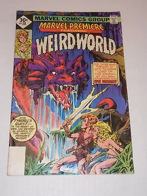 Buy MARVEL PREMIERE #38 (1977) 1st Appearance Of Weird World, Mike Ploog, Marvel • 3.16£