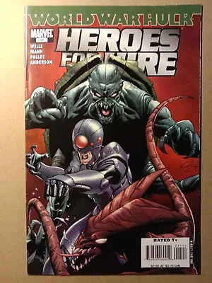 Buy Heroes For Hire 11 World War Hulk Marvel Comics 2007 1st Print NM Key MCU Movie • 6.99£