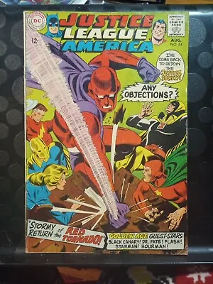 Buy Justice League America 64 1964 1st SA Red Tornado Key WHITE PAGES • 23.74£
