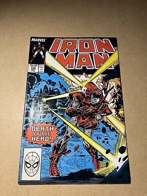 Buy IRON MAN #230 Bob Layton Art, Direct Marvel Comics 1988 Armor Wars • 3.95£